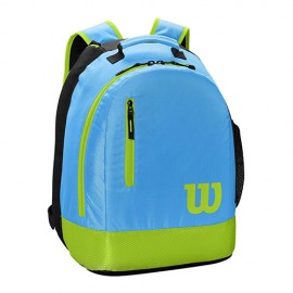 Детский теннисный рюкзак Wilsom Junior Blue/Lime